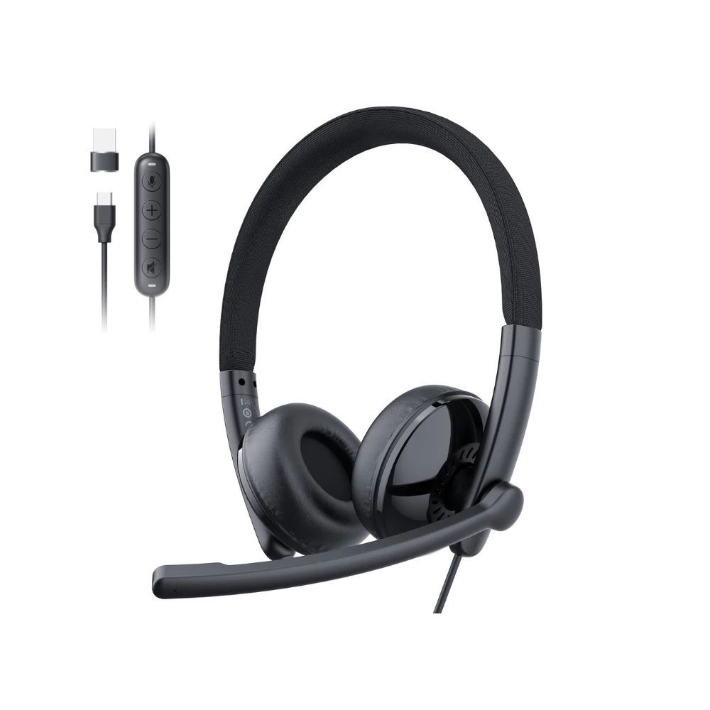 Hameco HS50 USB Headset Black Hameco HS50 USB Headset Black