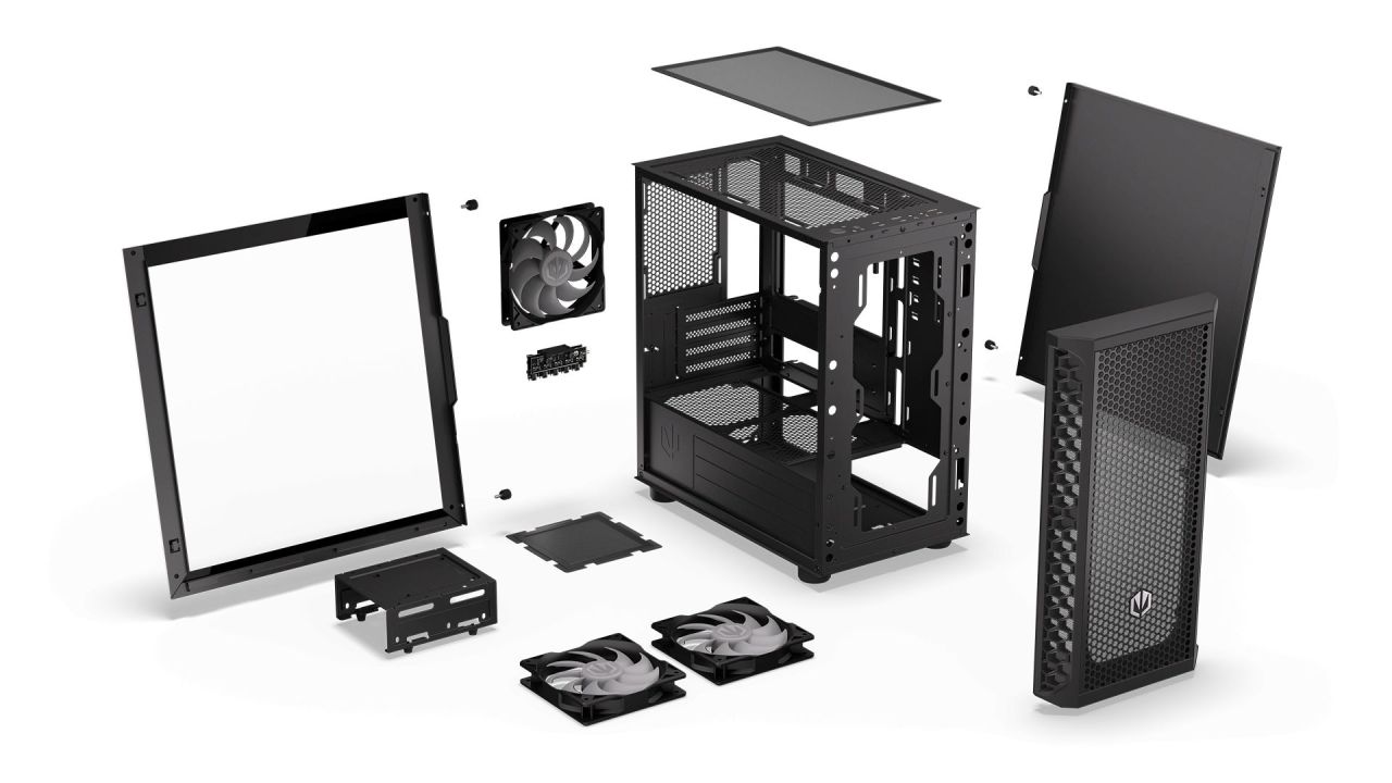 Endorfy Signum M30 ARGB Tempered Glass Black