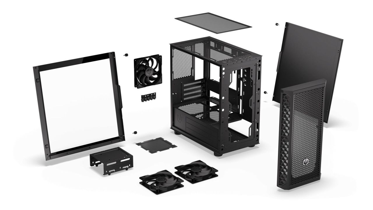 Endorfy Signum M30 Air Tempered Glass Black