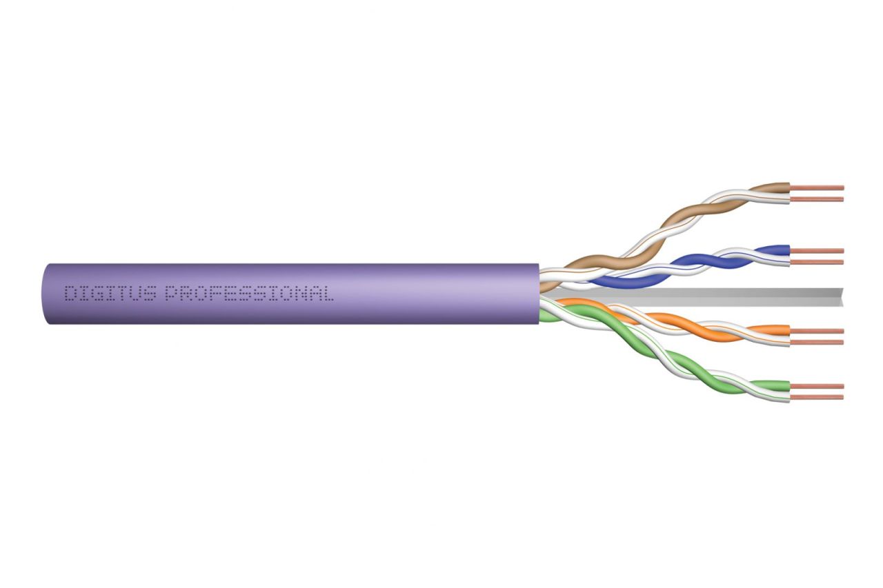 Digitus CAT6 U-UTP Installation cable 305m Violet Digitus CAT6 U-UTP Installation cable 305m Violet