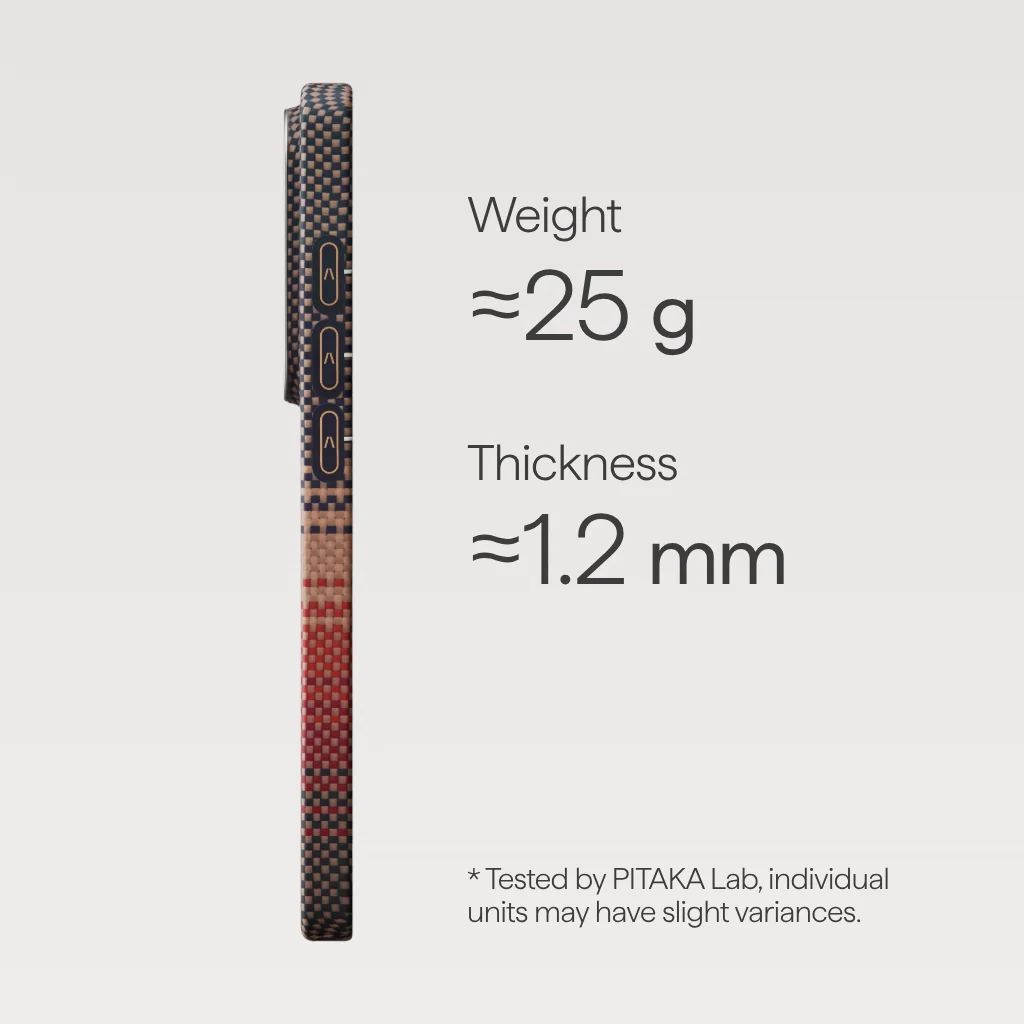 Pitaka Edge Case for Samsung Galaxy S26 Ultra Sunset (Aaron Button) Pitaka Edge Case for Samsung Galaxy S26 Ultra Sunset (Aaron Button)