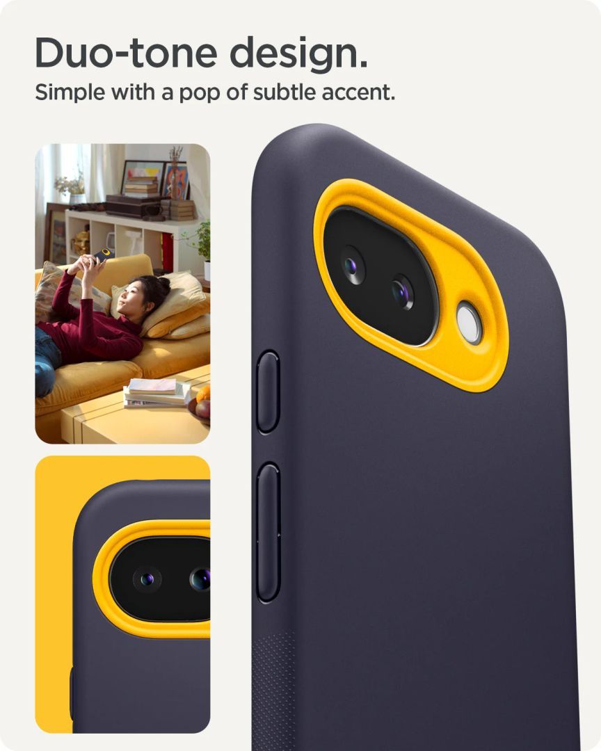 Spigen Nano Pop MagSafe case for Google Pixel 10a Blueberry Navy