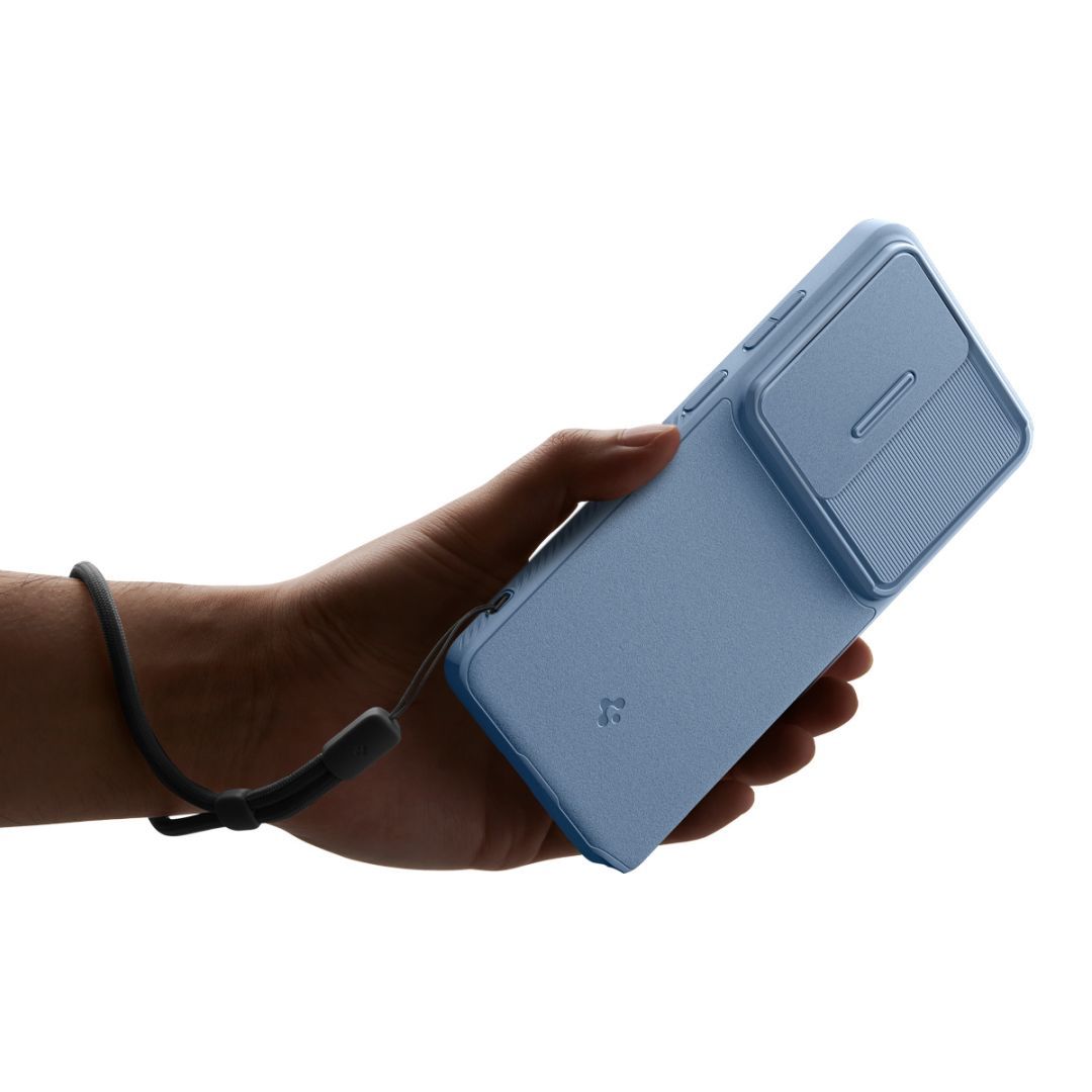 Spigen Optik Armor for Samsung Galaxy S26 Ultra Light Blue