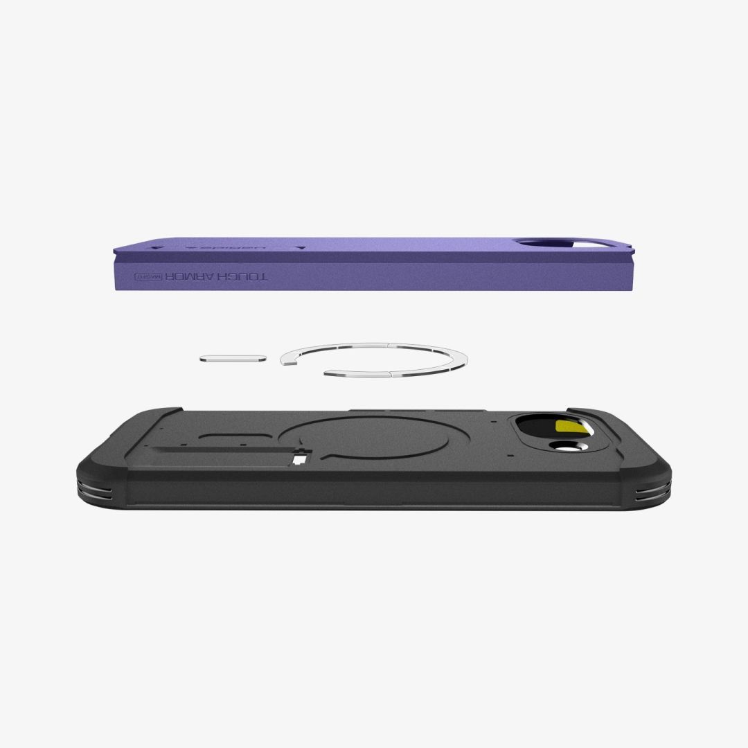 Spigen Tough Armor MagSafe case for Google Pixel 10a Ash Violet