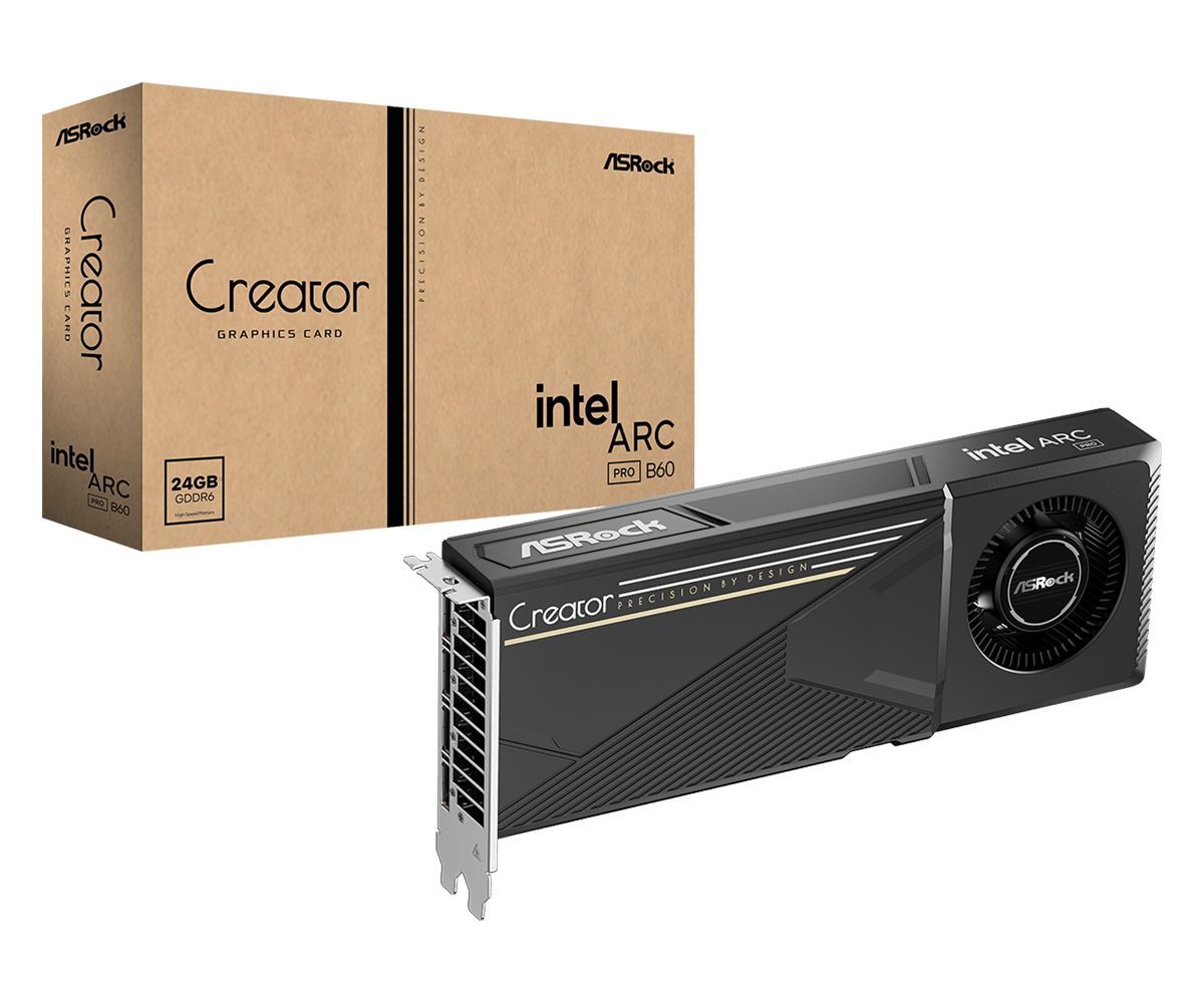 ASRock Intel Arc Pro B60 Creator 24GB