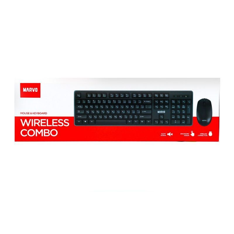 Marvo WS005 Wireless Keyboard Combo Black HU Marvo WS005 Wireless Keyboard Combo Black HU