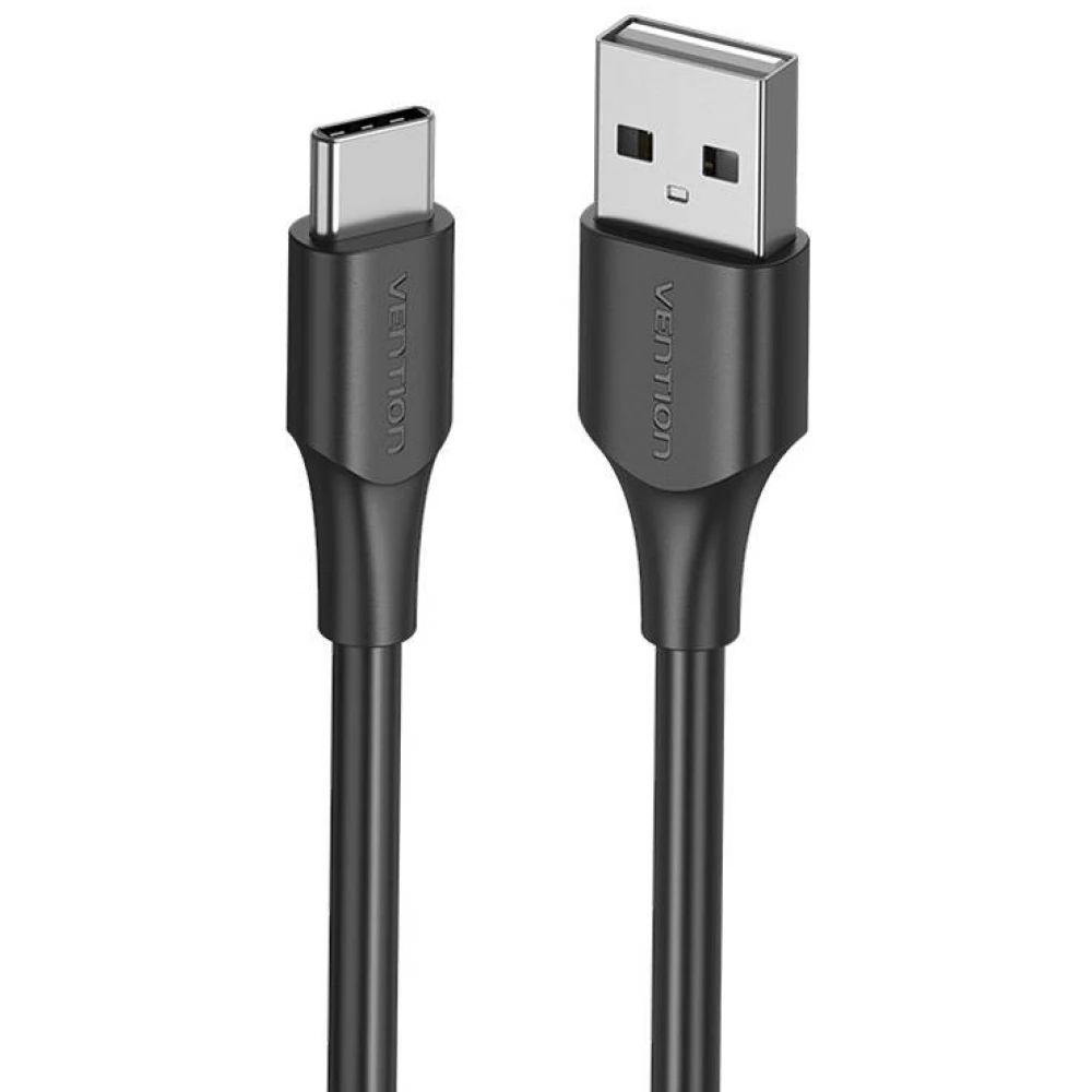 Vention USB-A 2.0/M to USB-C/M cable 0,5m Black