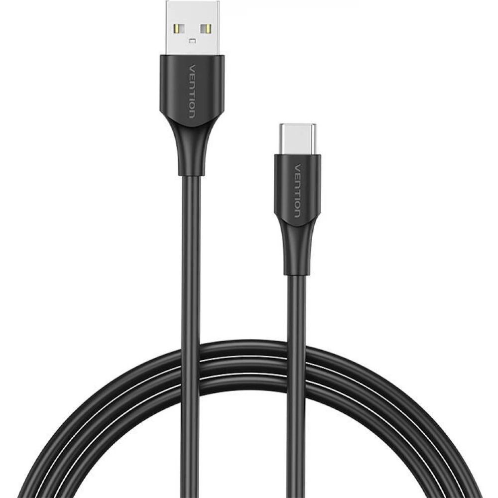 Vention USB-A 2.0/M to USB-C/M cable 2m Black
