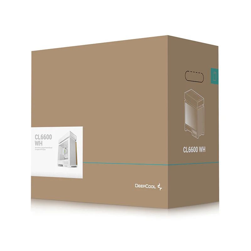 DeepCool CL6600 Tempered Glass White DeepCool CL6600 Tempered Glass White