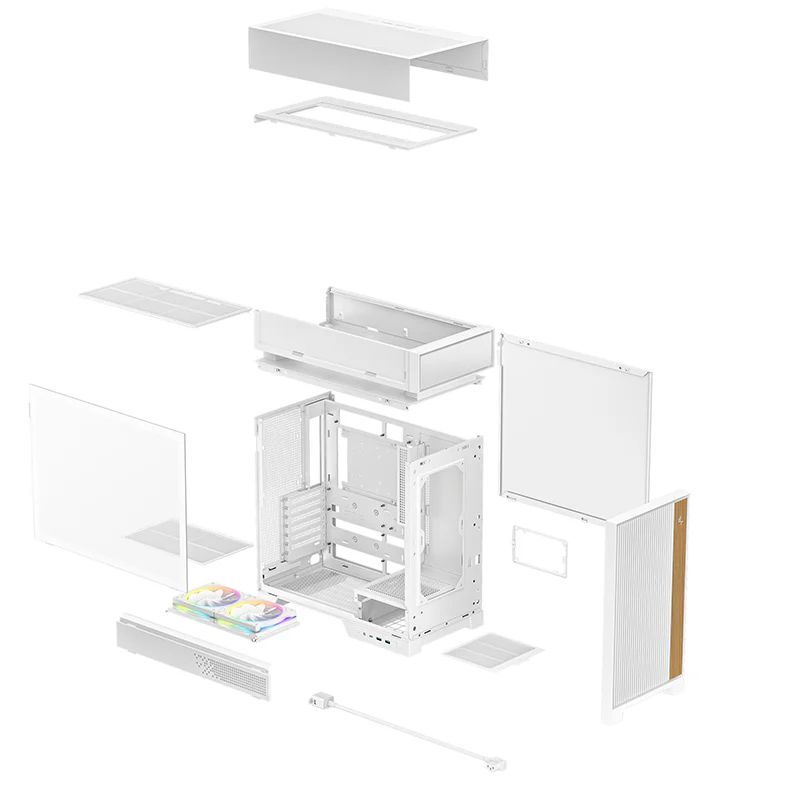 DeepCool CL660 Tempered Glass White DeepCool CL660 Tempered Glass White