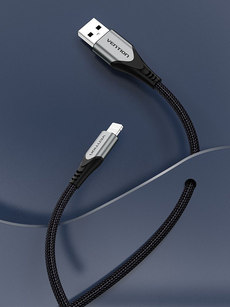 Vention USB 2.0 A to Lightning Cable 0,5m Black