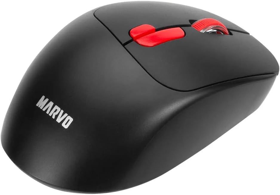 Marvo M809W Wireless Bluetooth Mouse Black Marvo M809W Wireless Bluetooth Mouse Black