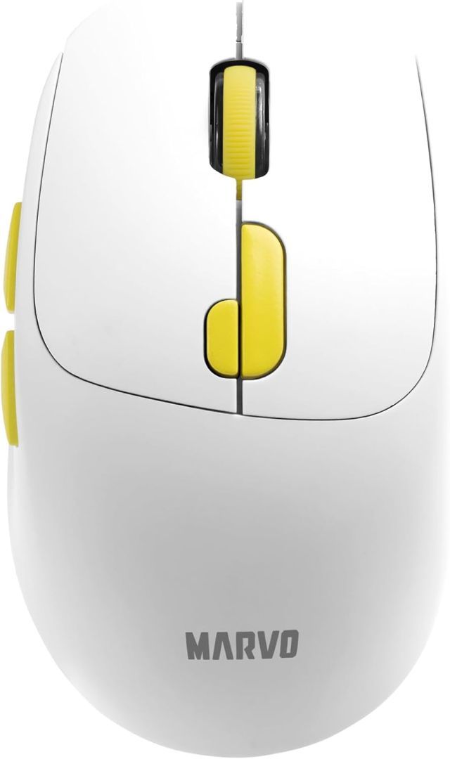 Marvo M809W Wireless Bluetooth Mouse White Marvo M809W Wireless Bluetooth Mouse White