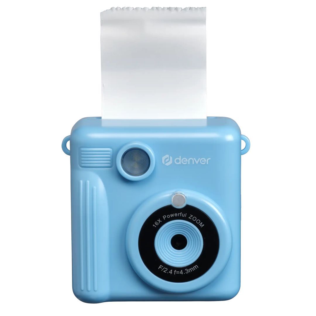 Denver KPC-1363 Kids Print Camera Blue Denver KPC-1363 Kids Print Camera Blue