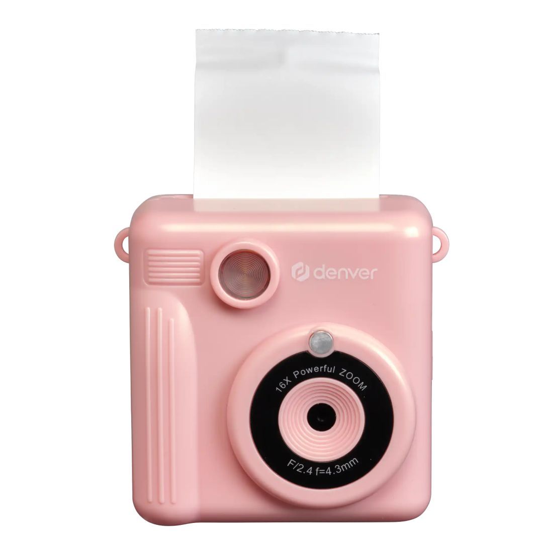 Denver KPC-1363 Kids Print Camera Rose Denver KPC-1363 Kids Print Camera Rose