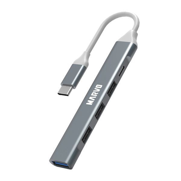 Marvo 5-portos USB2.0 HUB Grey