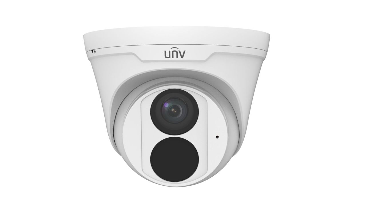 Uniview EasyStar 4MP turret dómkamera, 4mm fix objektívvel, mikrofonnal (H széria)