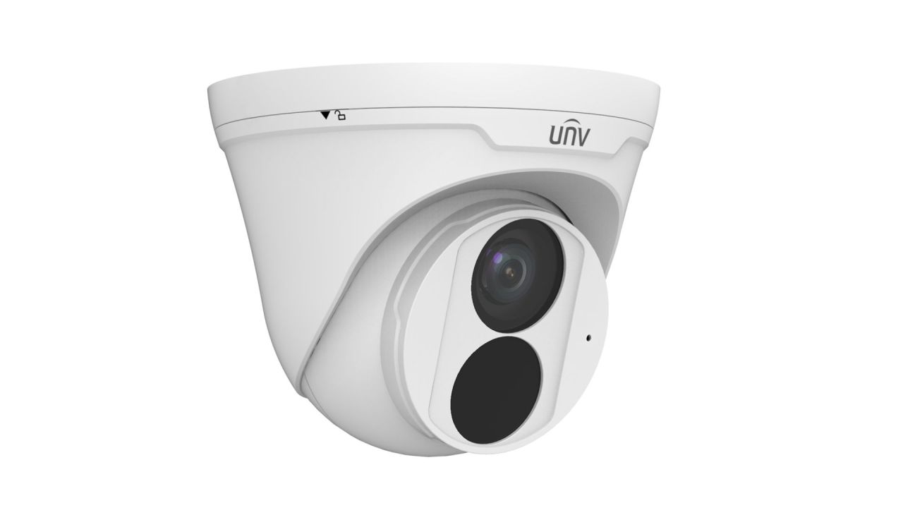 Uniview EasyStar 4MP turret dómkamera, 4mm fix objektívvel, mikrofonnal (H széria)