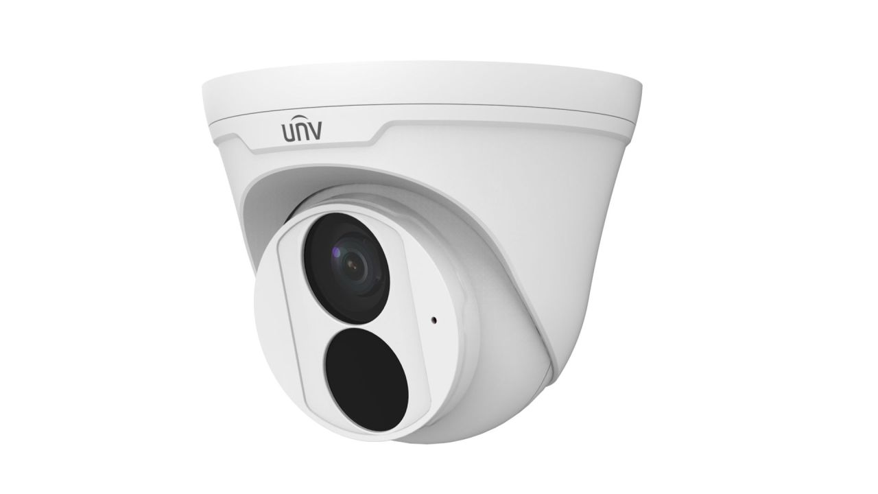 Uniview EasyStar 4MP turret dómkamera, 4mm fix objektívvel, mikrofonnal (H széria)
