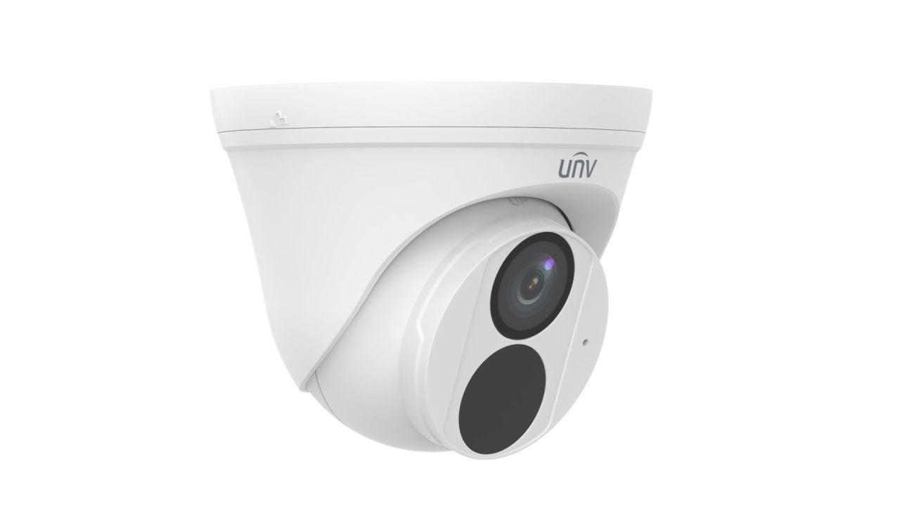 Uniview EasyBasic 4MP turret dómkamera, 2,8mm fix objektívvel, mikrofonnal (K-A2) Uniview EasyBasic 4MP turret dómkamera, 2,8mm fix objektívvel, mikrofonnal (K-A2)
