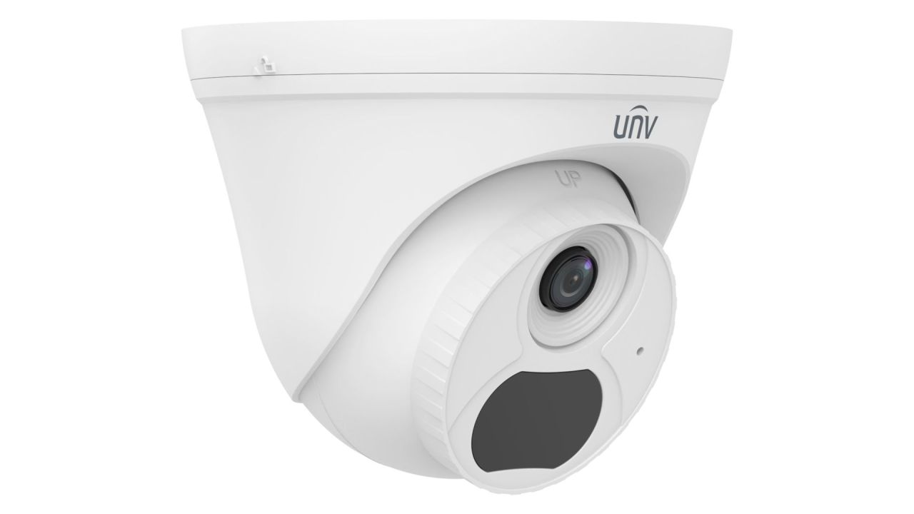 Uniview EasyBasic 2MP turret dómkamera, 2,8mm fix objektívvel, mikrofonnal (AF-ECO)