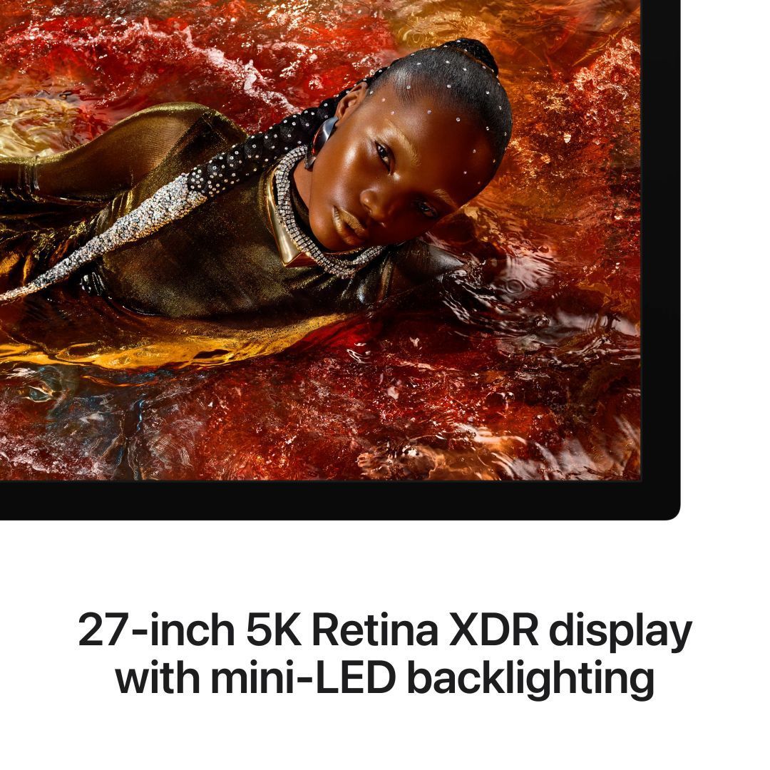 Apple 27" Studio Display XDR (Nano-Texture Glass - Tilt- and Height-Adjustable Stand) LED Apple 27" Studio Display XDR (Nano-Texture Glass - Tilt- and Height-Adjustable Stand) LED