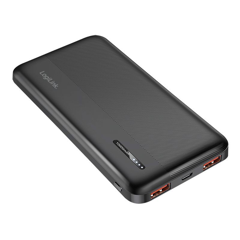 Logilink LiPo 10000mAh PowerBank Black Logilink LiPo 10000mAh PowerBank Black