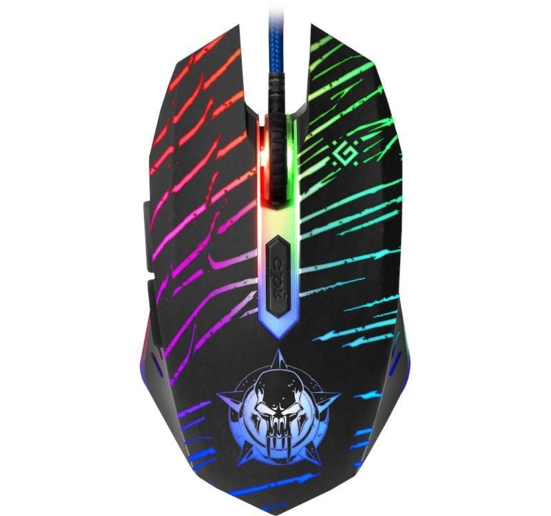 Defender Dark Agent GM-590L Gaming Mouse Black