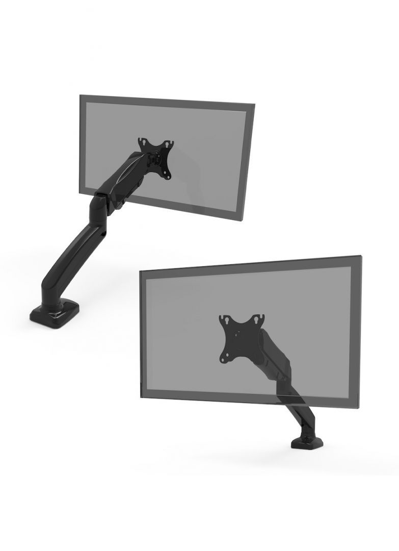 Port Designs Desk Mount Monitor Display Arm Black Port Designs Desk Mount Monitor Display Arm Black