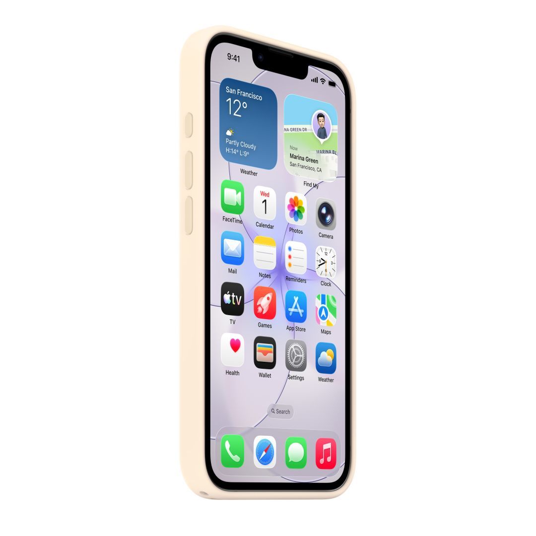 Apple iPhone 17e Silicone Case with MagSafe Vanilla