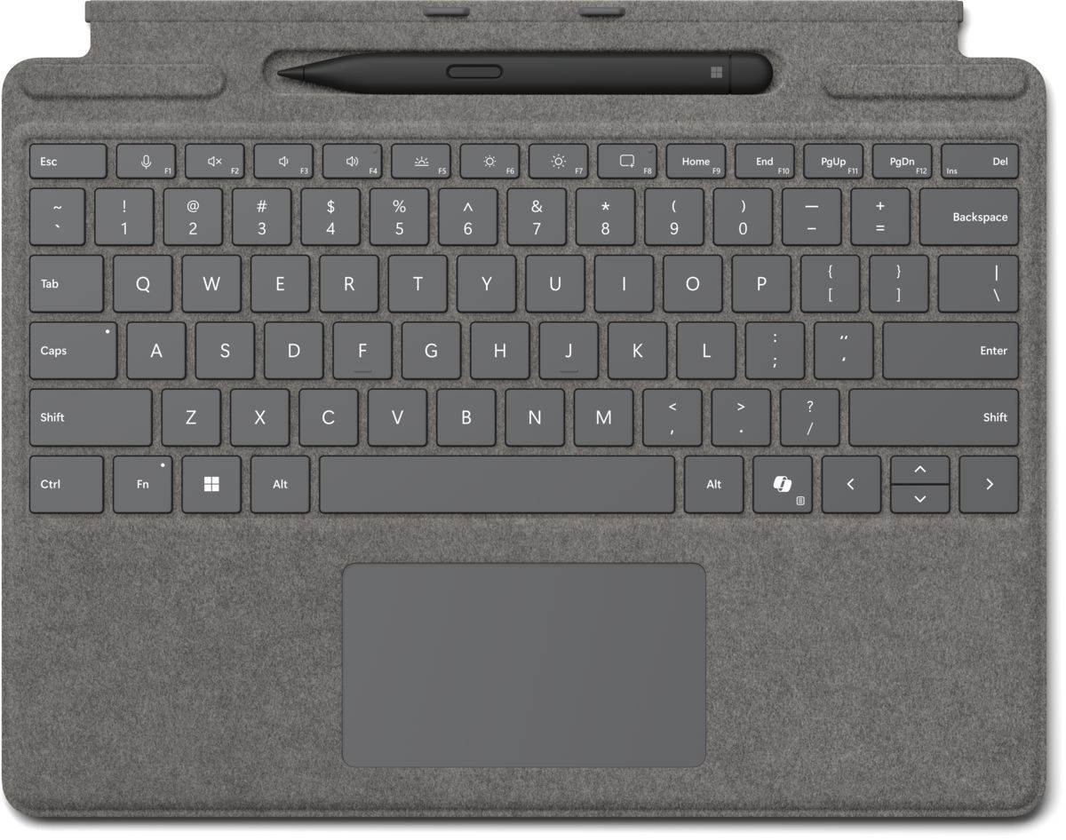Microsoft Surface Pro Keyboard + Slim Pen Platinum HU