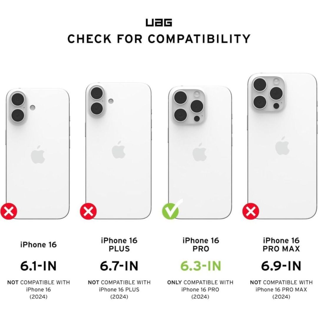 UAG Monarch case iPhone 16 Pro Carbon Fiber
