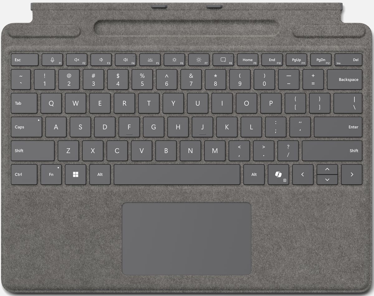 Microsoft Surface Pro Keyboard Platinum HU