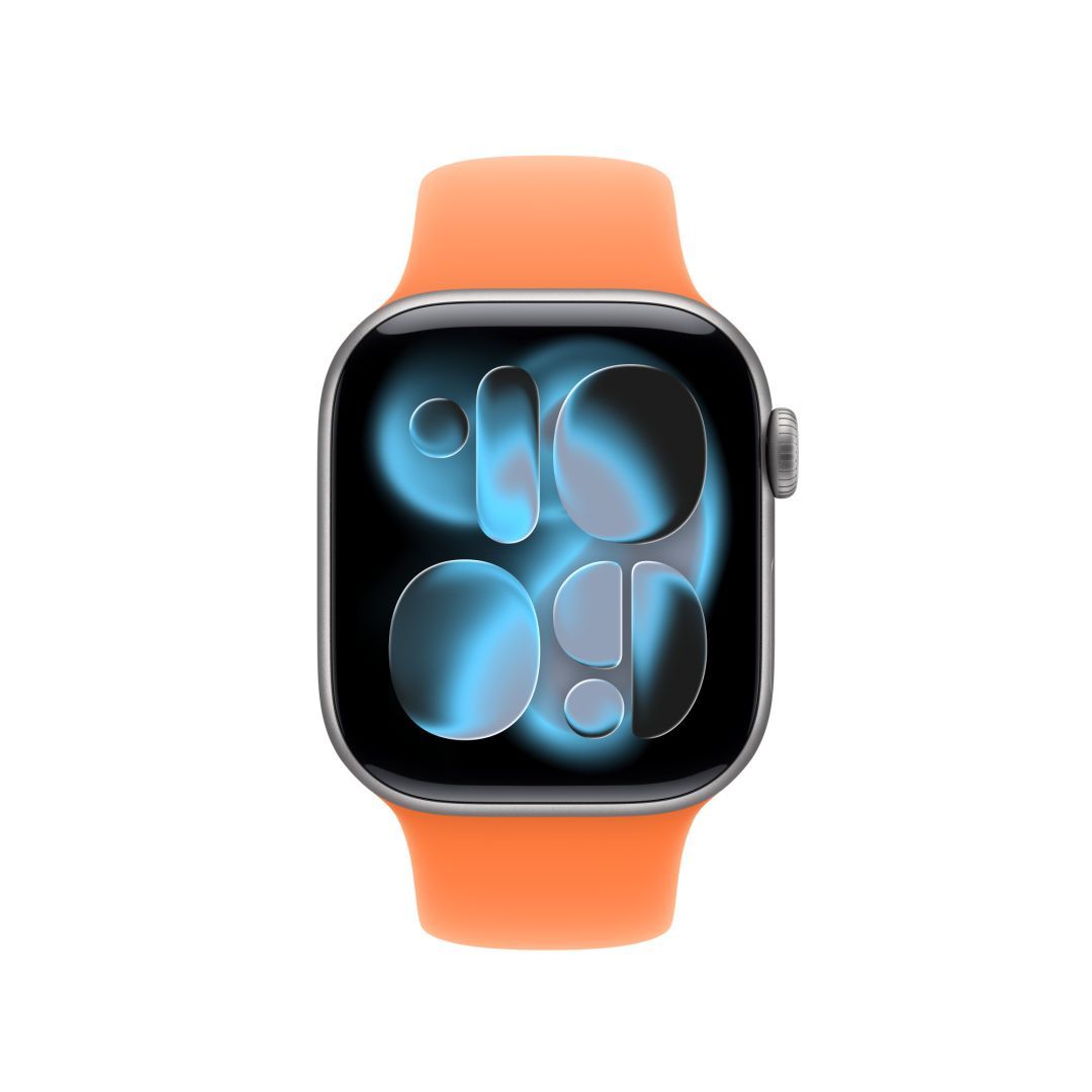 Apple Watch 42mm Sport Band M/L Clementine