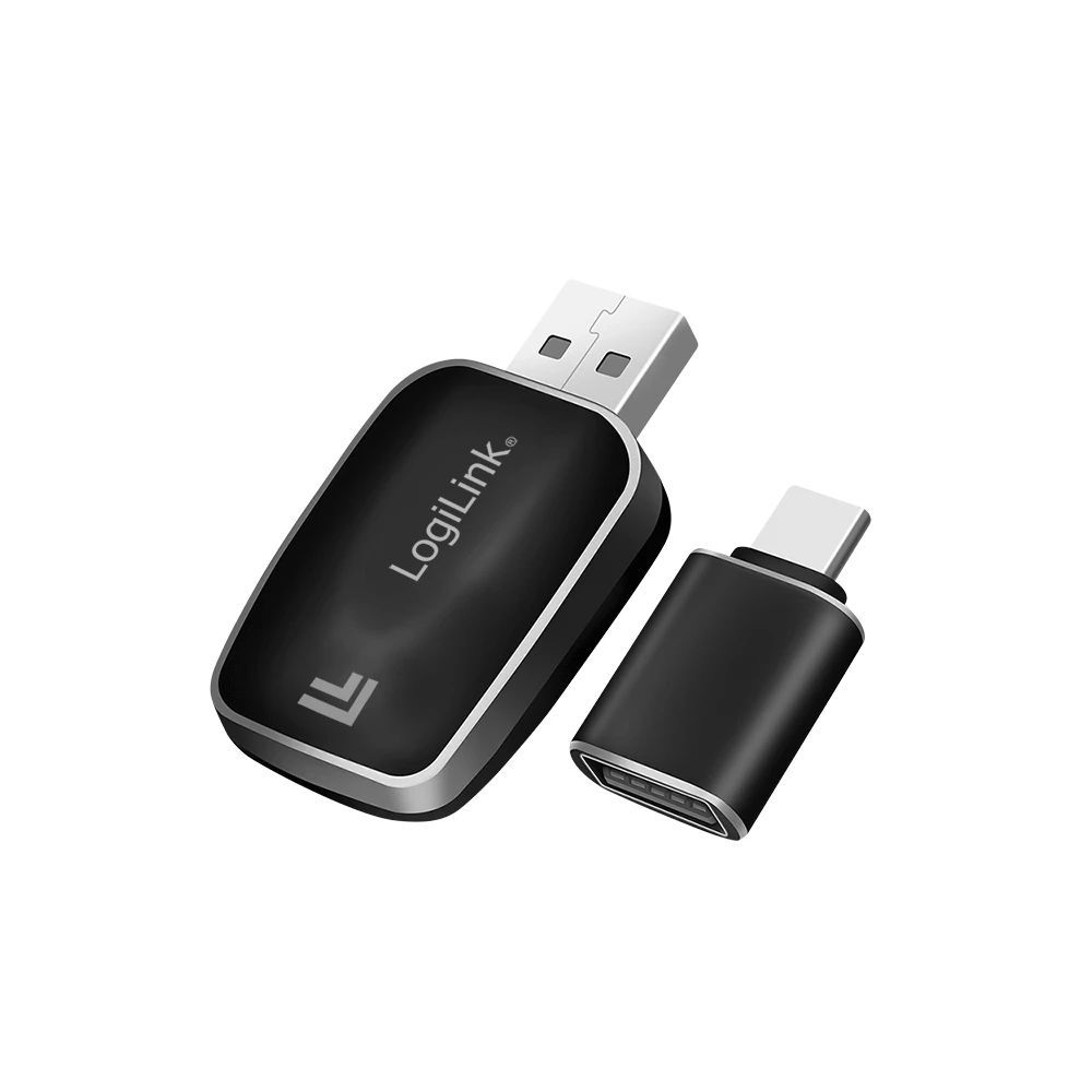 Logilink Bluetooth 5.0 USB Adapter Black Logilink Bluetooth 5.0 USB Adapter Black