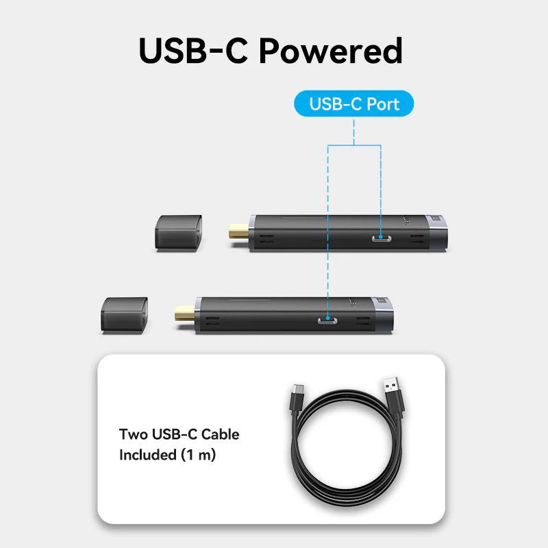 Vention Wireless HDMI Transmitter and Receiver 5GHz, 40m Black Vention Wireless HDMI Transmitter and Receiver 5GHz, 40m Black