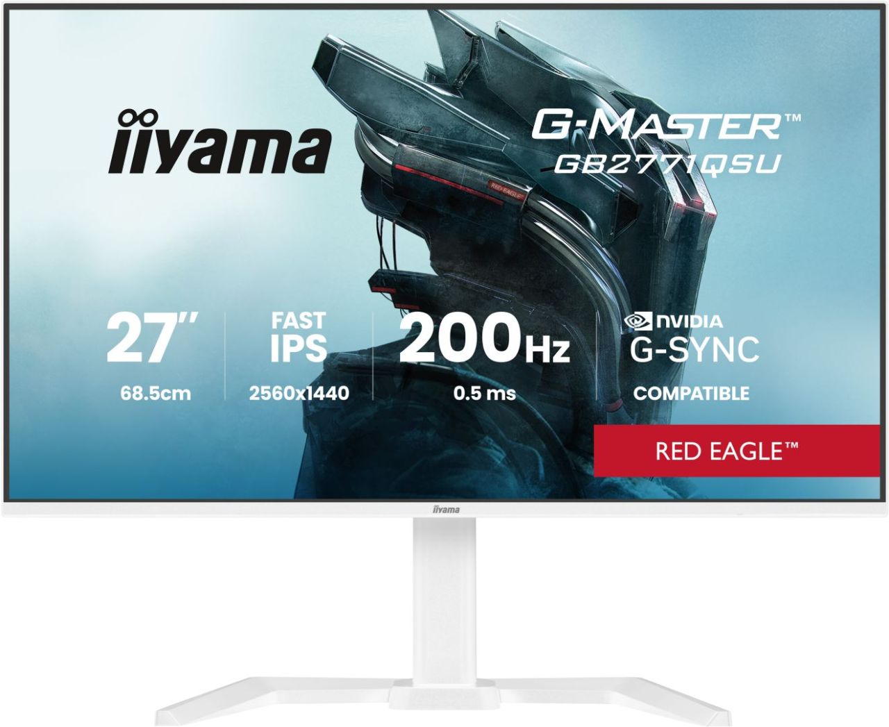 iiyama 27" G-Master GB2771QSU-W1 IPS LED iiyama 27" G-Master GB2771QSU-W1 IPS LED