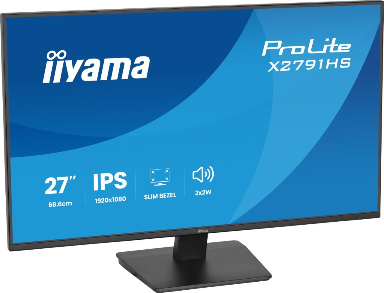iiyama 27" ProLite X2791HS-B1 IPS LED iiyama 27" ProLite X2791HS-B1 IPS LED