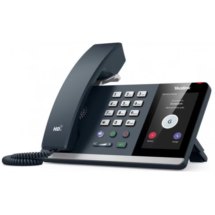 Yealink MP54 E2 Teams Edition vonalas VoIP telefon Black