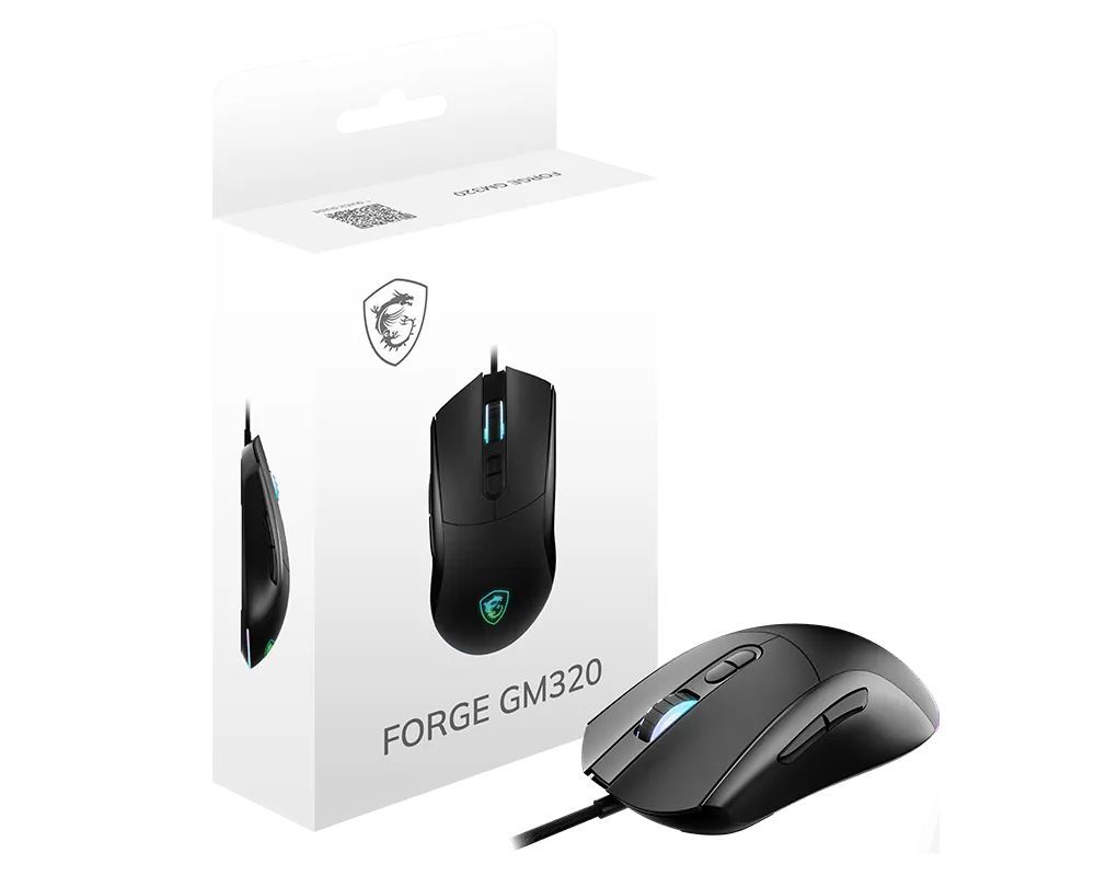 Msi Forge GM320 Gaming mouse Black Msi Forge GM320 Gaming mouse Black