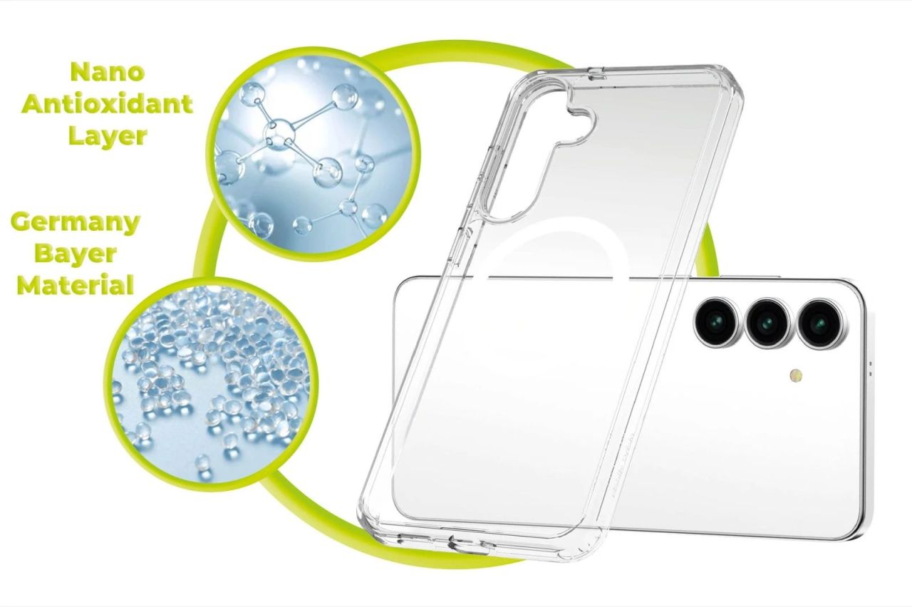 Mobile Origin Easy MagSafe case for Samsung Galaxy S25 FE Clear Mobile Origin Easy MagSafe case for Samsung Galaxy S25 FE Clear