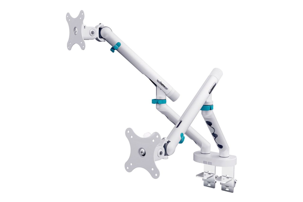 Digitus Dual Monitor Mount 2x35" White Digitus Dual Monitor Mount 2x35" White