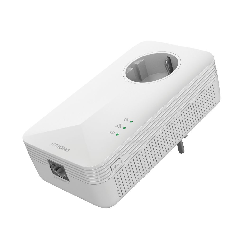 Strong Powerline 1000 Triple Pack EU V2 Powerline Adapter Kit Strong Powerline 1000 Triple Pack EU V2 Powerline Adapter Kit