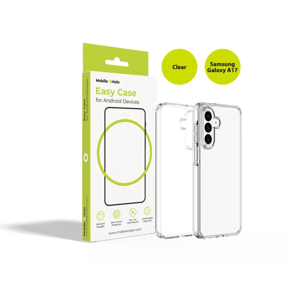 Mobile Origin Easy Case for Samsung Galaxy A17 Clear Mobile Origin Easy Case for Samsung Galaxy A17 Clear