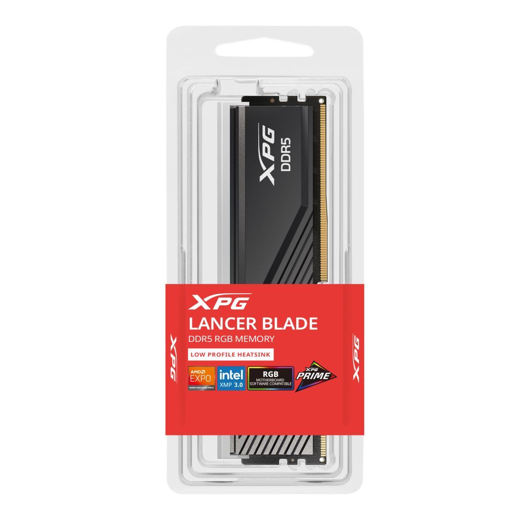 A-Data 16GB DDR5 5600MHz XPG Lancer Blade RGB Black A-Data 16GB DDR5 5600MHz XPG Lancer Blade RGB Black