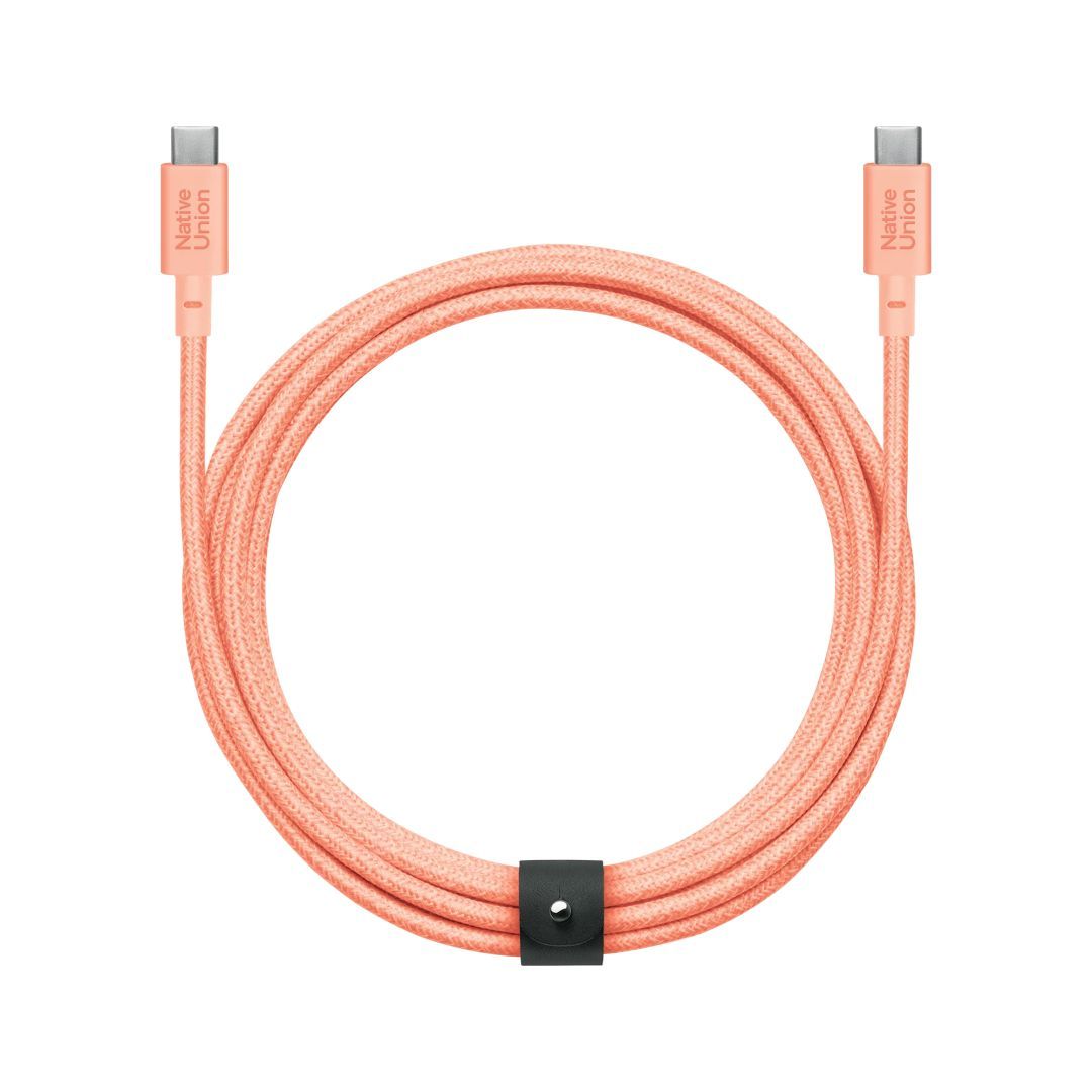 Native Union Belt USB-C to USB-C XL cable 3m Apricot