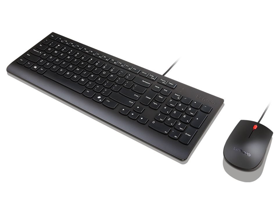 Lenovo Essential Wired Keyboard Combo Black HU Lenovo Essential Wired Keyboard Combo Black HU
