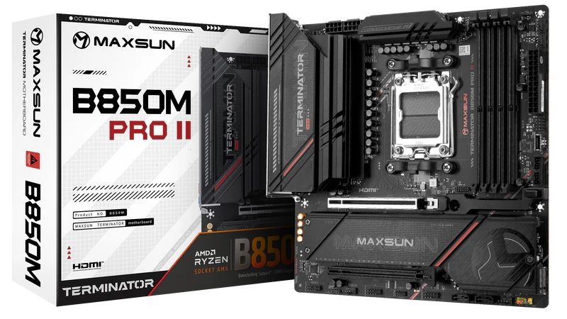 Maxsun TERMINATOR B850M PRO II WIFI7