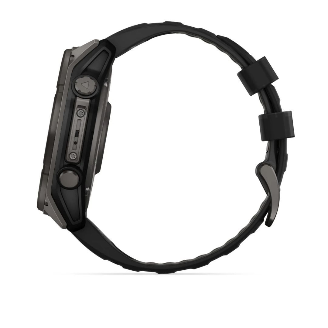 Garmin fenix 8 51mm Solarb Graphite/Titan Silicone Band Garmin fenix 8 51mm Solarb Graphite/Titan Silicone Band