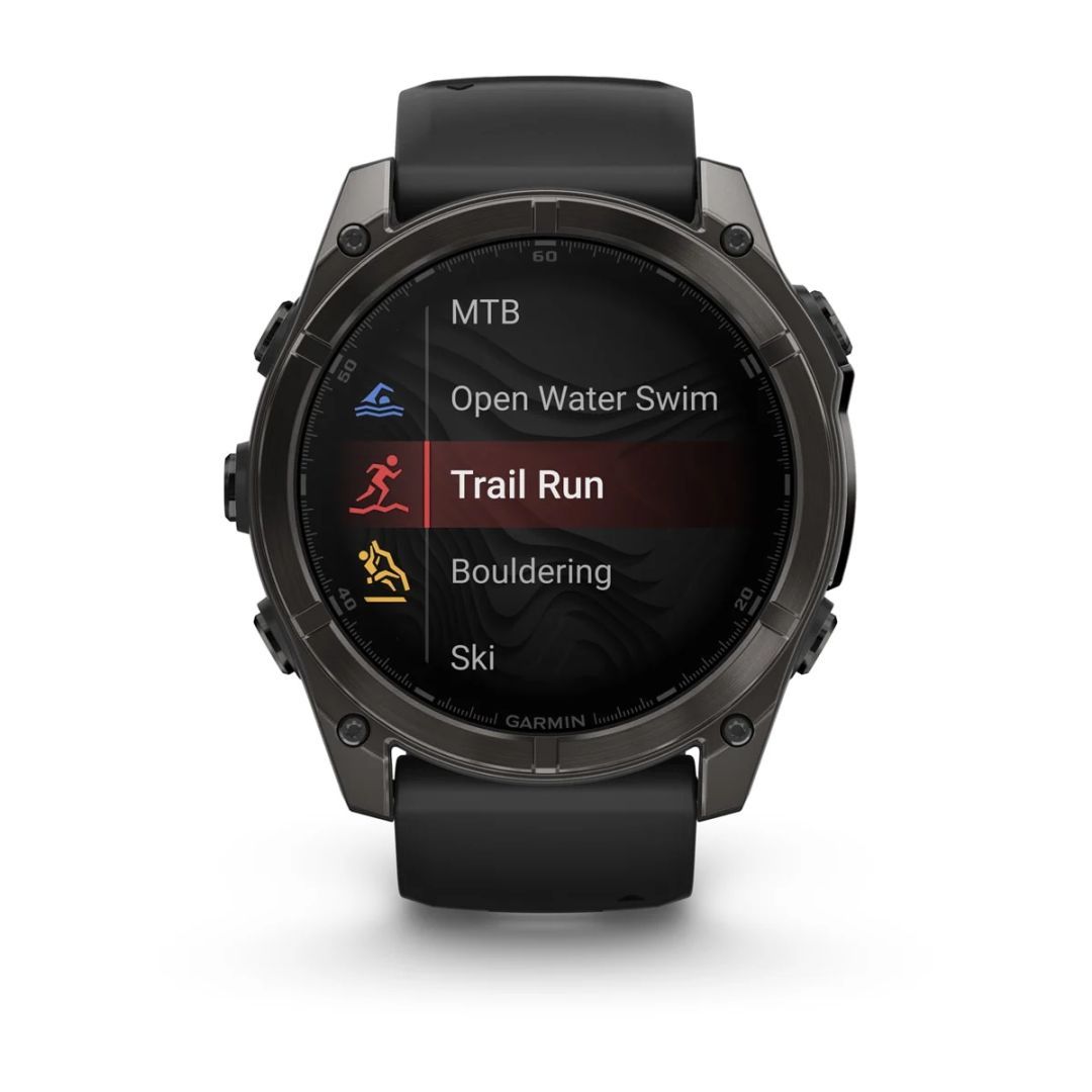 Garmin fenix 8 51mm AMOLED Sapphire with Black/Carbon Silicone Band Garmin fenix 8 51mm AMOLED Sapphire with Black/Carbon Silicone Band